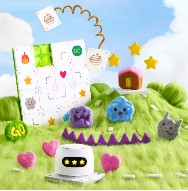 Magnetic Coding Robot – Starter Set (Ages 3+)