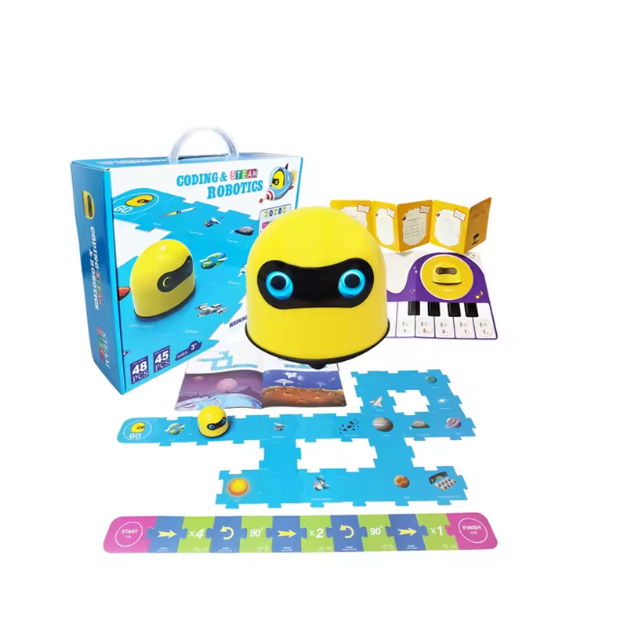 Interactive Coding Robot Card Game – STEAM Learning Set (Ages 4+)