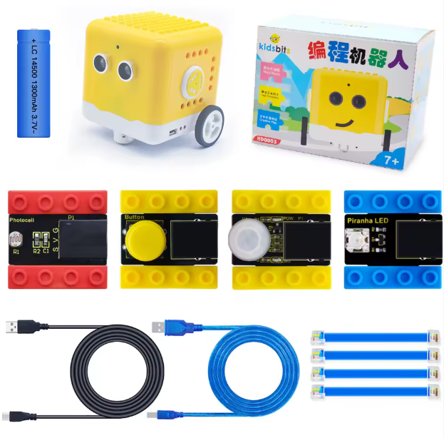 Kidsbits Programmable STEM Robot Car for Kids (Ages 7+)